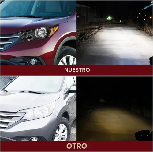 Vista 6 de JSBOYAT Conjunto de Faros Delanteros de Reemplazo para Honda CR-V 2012-2014 Faro Delantero Lámpara Halógena con Bombillas, Carcasa Negra con Carcasa
