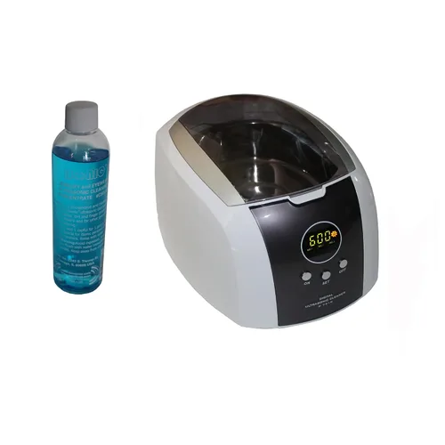 Vista 13 de iSonic® Limpiador ultrasónico D2840 de la joyería con el concentrado CSGJ01, 110V de la solución de limpieza