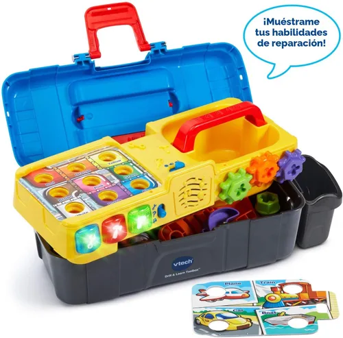 Vista 2 de VTech Caja de herramientas para taladrar y aprender