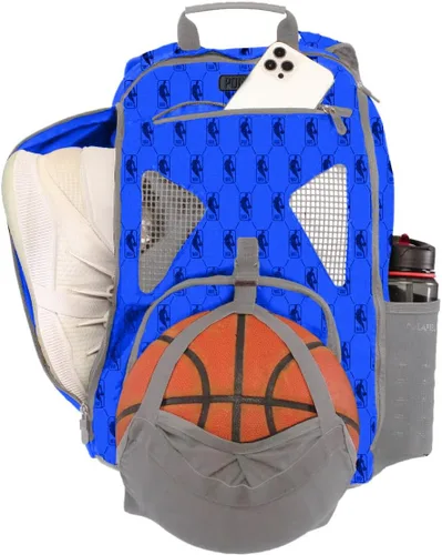 Vista 3 de Point 3 Road Trip Tech Mochila de baloncesto con funda impermeable para laptop Cada compartimento que necesitas para pelota, equipo, zapatos