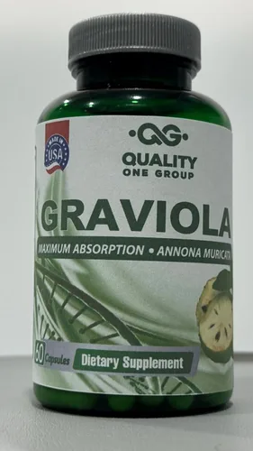 Vista 7 de GRAVIOLA MAX - 2500 mg por porción de suplemento de extracto de graviola puro - Guanábana (Annona muricata) - Refuerzo del sistema inmunológico