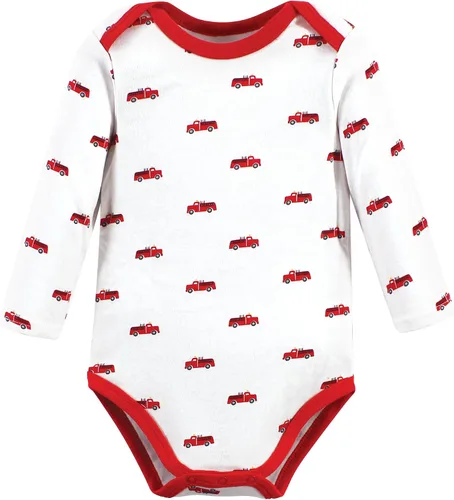 Vista 5 de Hudson Baby - Body de algodón de manga larga para bebé