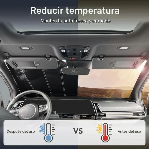 Vista 5 de Parasol plegable y ligero para parabrisas Honda CR-V SUV 2023-2026