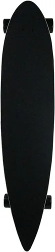 Vista 2 de KROWN Longboards RED Flame Complete Longboard Pintail