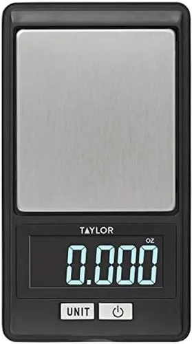 Vista 9 de Taylor Báscula digital de alta precisión para porciones, capacidad de 16OZ Negro