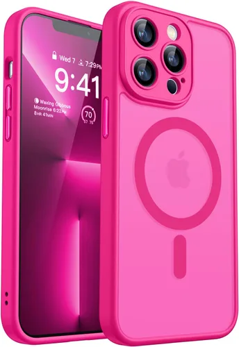 Vista 89 de CANSHN Funda magnética compatible con iPhone Air (6.5 pulgadas), mejorada [protección completa de la cámara] [compatible con Magsafe]