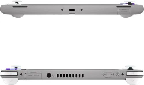 Vista 9 de eXtremeRate Classic SNES Style DIY Replacement Shell for Nintendo Switch Lite, NSL Handheld Controller Housing wScreen Protector, Custom Case Cover