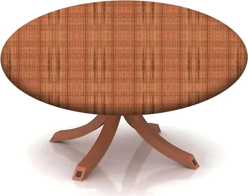 Vista 20 de Mantel redondo ajustable con patrón marítimo, borde elástico, adecuado para catering y cocina, se puede limpiar con el mantel de mesa redonda