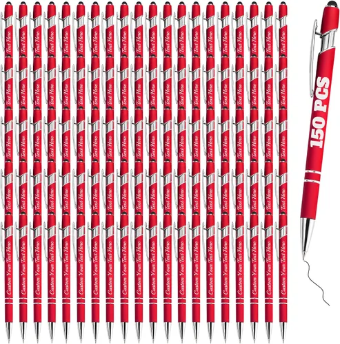 Vista 68 de Bolígrafos personalizados a granel 10 con nombre, grabados con punta de lápiz, bolígrafos de bola personalizados de escritura suave, regalos