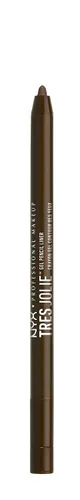Vista 5 de NYX PROFESSIONAL MAKEUP Tres Jolie - Lápiz de gel, color marrón