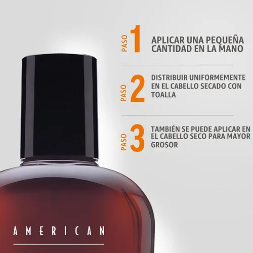 Vista 5 de American Crew Loción de textura ligera para cabello fino, 8.4 fl oz