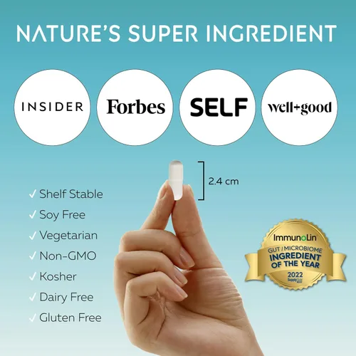 Vista 5 de CLEANSE Calostro sin lácteos IgG 50.5% IgG Potente apoyo inmunológico concentrado Desintoxicación diaria de la salud intestinal, energía