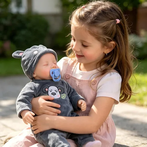 Vista 9 de Muñecas Reborn Baby de 18 pulgadas realista con cuerpo de vinilo completo, muñecas de bebé realistas de la vida real para niños a partir de 3 años