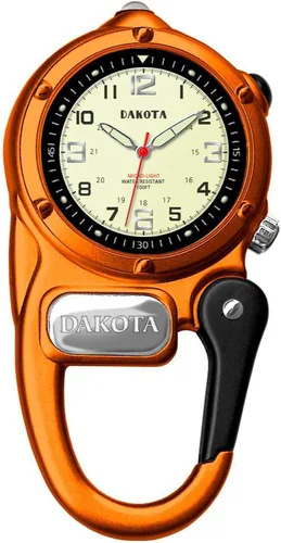 Vista 2 de Dakota Mini Clip Microlight Mosquetón Reloj y Clip de Dinero Multiherramienta Combo Regalo Set