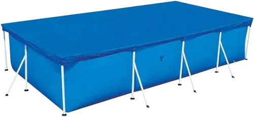 Vista 9 de sportuli Cubierta solar redonda para piscina, duradera a prueba de polvo y lluvia para piscinas inflables familiares (8 pies)