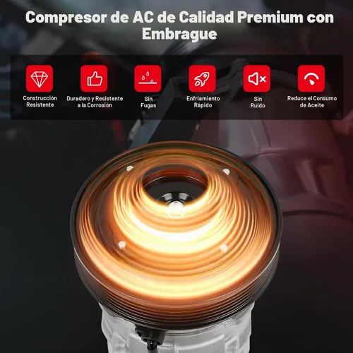 Vista 4 de cciyu Compresor de aire acondicionado apto para Acura RDX TL TSX 3.5L 3.7L