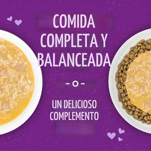 Vista 7 de Stella & Chewy's Carnivore Cravings Savory Shreds - Comida húmeda para gatos - Fórmula de alta humedad con pollo sin jaula de primera calidad e