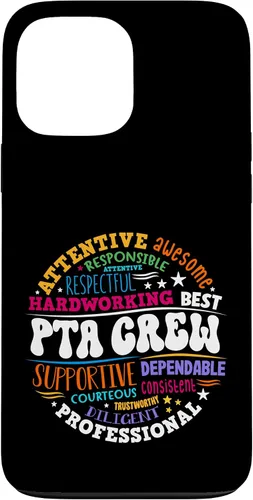 Vista 23 de iPhone XR Parents Teacher Association Team Supporter PTA Crew Case