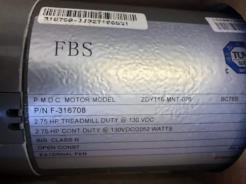 Vista 2 de Motor L-405566 405683 Anteriormente 319255 funciona con NordicTrack Proform Rebook caminadora c