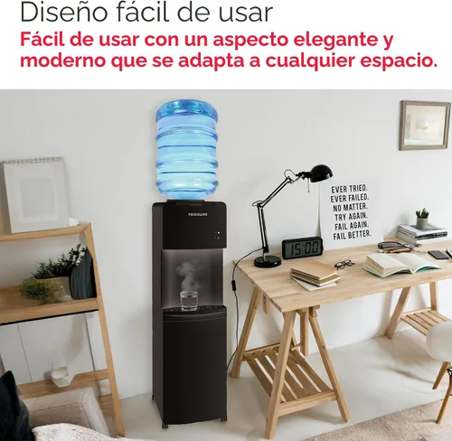 Vista 4 de Frigidaire EFWC498 - Dispensador/refrigerador de agua con carga superior - Agua fría y caliente - Cierre de seguridad para niños - Diseño innovador