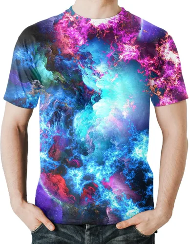 Vista 4 de Linnhoy Camisetas unisex para hombre y mujer, con estampado gráfico 3D, camisetas de moda para adultos y adolescentes, camisetas casuales