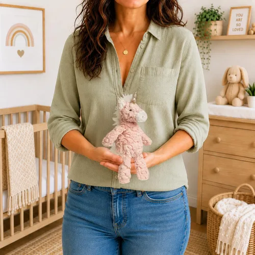 Vista 4 de Mary Meyer Blush Putty Animal de Peluche Juguete Suave, Unicornio, 13 Pulgadas