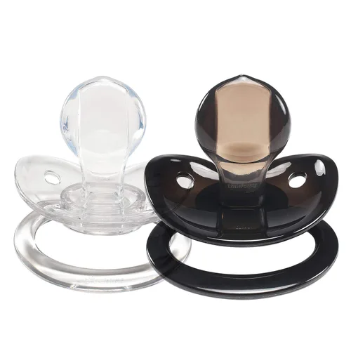 Vista 9 de LittleForBig BigShield - Juego de chupetes brillantes para adultos, color azul y morado Azul y púrpura