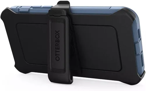 Vista 6 de OtterBox iPhone 15 Plus y iPhone 14 Plus (solamente) - Funda de la serie Defender - Jeans azul bebé - Sin pantalla - Resistente y duradero