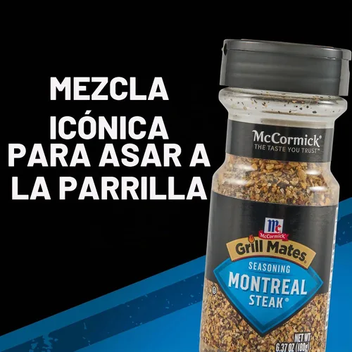 Vista 3 de McCormick Grill Mates Montreal - Condimento para carne, 6.37 onzas