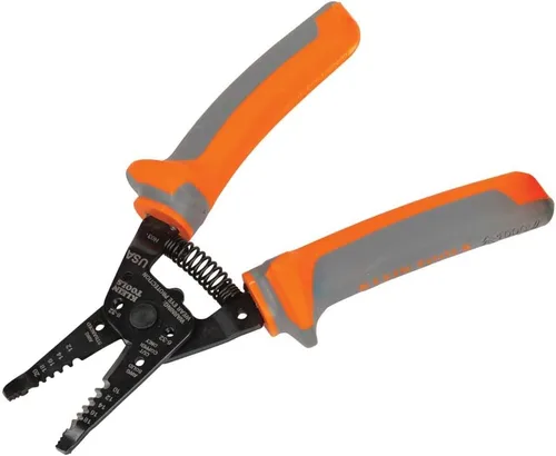 Vista 15 de Klein Tools 2288RINS Alicates Cortadores Diagonales Aislados de 1000V, Fabricados en EE.UU., Diseño de Alta Palanca, Cuchillas Endurecidas por