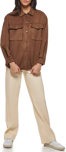 Vista 5 de Levi's Chaqueta de gamuza sintética suave para mujer