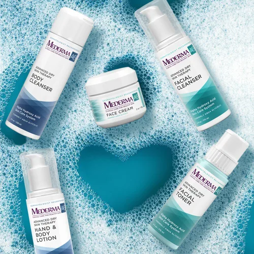 Vista 5 de Limpiador facial hidratante de Mederma AG, con ácido glicólico; limpia suavemente mientras exfolia e hidrata la piel, recomendada por