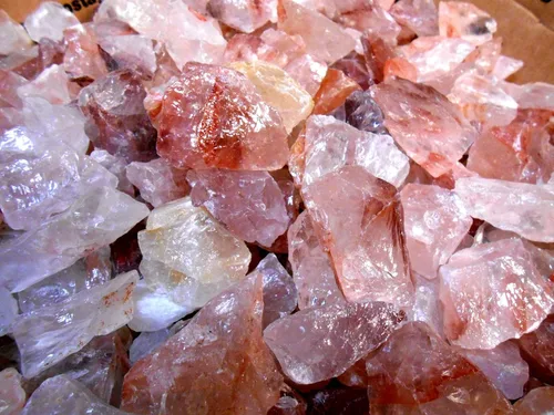 Vista 6 de Rockhound's 1st Choice Rock Tumbler - Kit de recambio de gemas de cuarzo natural Madagascar, 8 onzas