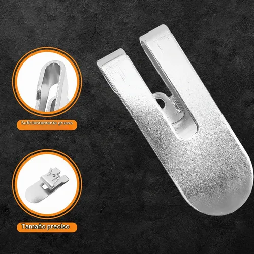 Vista 6 de 8 unids N435687 Clip de gancho de cinturón con dispensador de pegamento tornillo anti aflojamiento para DeWalt DCF620 DCF620B DCF622 Drywall Screwgun