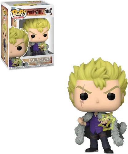 Vista 7 de POP Fairy Tail - Figura de vinilo Laxus Dreyar Funko (paquete con funda protectora de caja compatible)