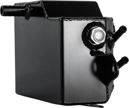 Vista 3 de Tanque de depósito de expansión de refrigerante de aluminio con tapa para 2006-2015 Mazda MX-5 Miata Expansion Mk3 NC 2.0L L4 Gas Negro