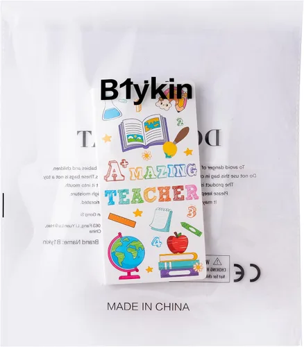 Vista 7 de B1ykin Juego de Notas Adhesivas Lindas - Bloc de Notas Autoadhesivas A+ Amazing Teacher, 550 Hojas de Páginas de Memo para Escritura, Bloc de Notas