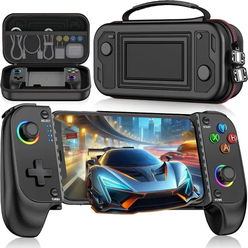 Vista 9 de Wireless Phone Controller for iPhone/Android No Deadzone, Mobile Gaming Controller Support Xbox Game Pass, Steam Link, GeForce Now, Call of Duty