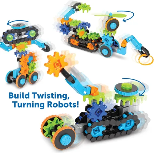 Vista 2 de Learning Resources Engranajes robots en movimiento