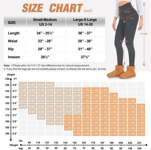 Vista 6 de GROTEEN Leggings con forro polar para mujer, cintura alta, control de abdomen, sin costuras, pantalones de yoga térmicos, para entrenamiento