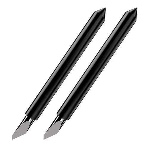 Vista 2 de 2 piezas de cuchillas de corte de punta profunda de repuesto compatibles con Explore Air 2/Air 3/, cuchillas de corte compatibles con máquinas