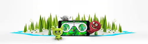 Vista 5 de Homido Mini gafas de realidad virtual para Smartphone auriculares plegables VR obedientes con iPhone y Android Teléfono celular Vr