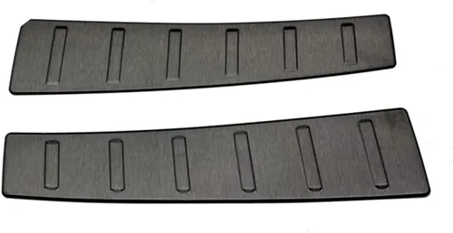 Vista 9 de Accesorios de automóvil para Mitsubishi New Outlander 2022 2023, protector de parachoques interior trasero, protector de placa de desgaste de carga