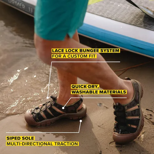 Vista 7 de KEEN Mens Newport H2 Closed Toe Water Sandals