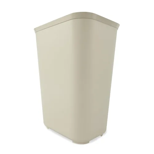 Vista 4 de Rubbermaid Commercial Products Papelera resistente al fuego de 14 cuartos de galón/3.5 galones beige