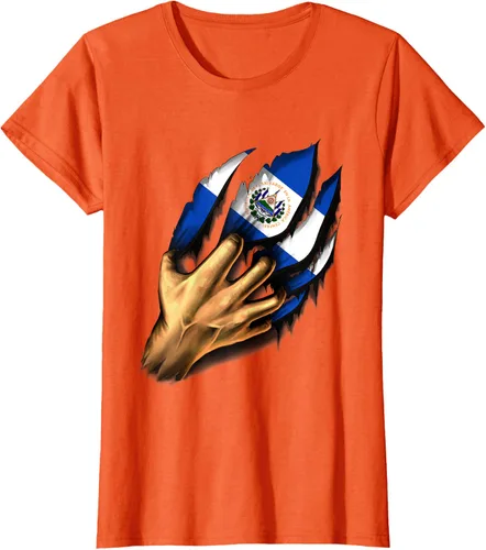 Vista 54 de El salvador bandera camisa salvadoreña en mi