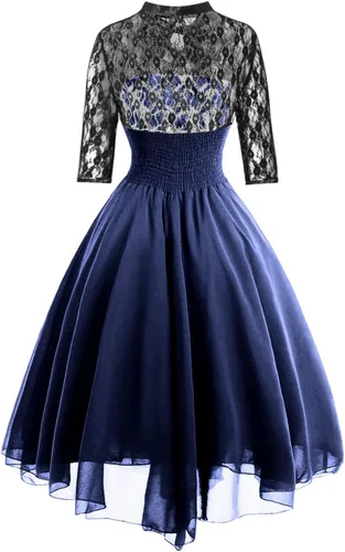 Vista 2 de Vestido de hada gótico victoriano para mujer, vestido de Halloween sexy de encaje recortado de manga larga, vestido de corsé renacentista