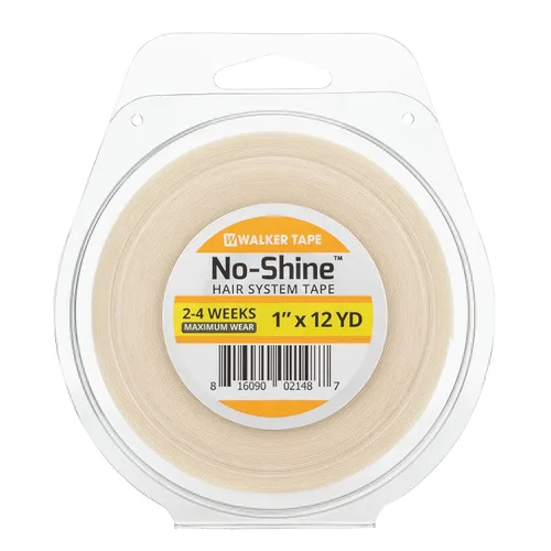 Vista 9 de Walker Tape No-Shine - Rollo de cinta para sistema capilar de 1/2 pulgada x 12 yardas, cinta hipoalergénica de doble cara para pelucas, sistemas