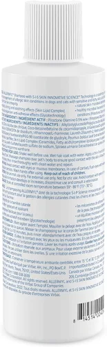 Vista 5 de Allermyl Champú Medicado para Mascotas Hipoalergénico, Champú Calmante e Hidratante para Perros y Gatos Alérgicos (por Virbac)