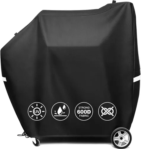 Vista 25 de Cubierta para parrilla de 51 pulgadas - 7139 Cubierta para BBQ para Weber Spirit 300 y Spirit 400 Series, Spirit E310, Spirit II E310 E330, E315